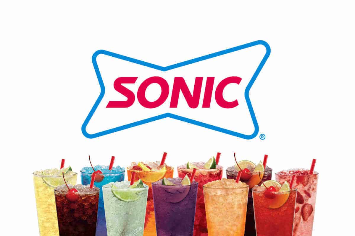 Sonic Drinks Menu