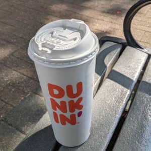 The lowest sugar drinks at Dunkin' - coffee