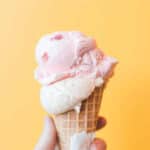 Average sugar content of ice cream