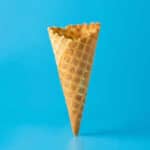 What ice cream flavors contain the least sugar - ice cream cone 
