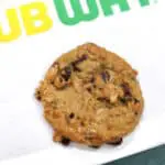 How Much Sugar is in Subway Cookies - Subway cookie