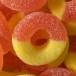 How much sugar is in Peach Rings Candy - peach ring
