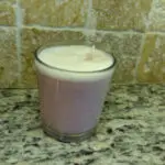 How much sugar is in Strawberry Milk - Strawberry Milk poured