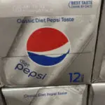 Which Colas contain no Sugar - Diet Pepsi can pack