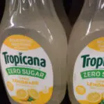 How much sugar is in Tropicana - Less Sugar Lemonade