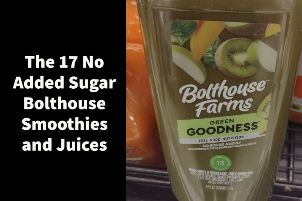 The 17 No Added Sugar Bolthouse Smoothies and Juices
