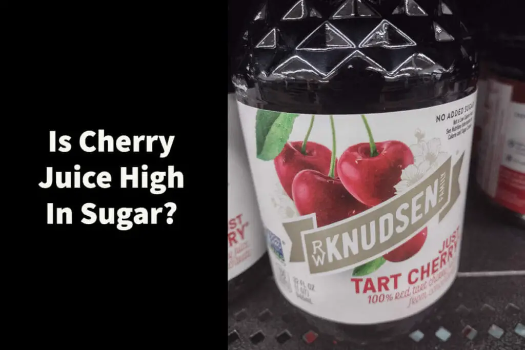 Is Cherry Juice High in Sugar