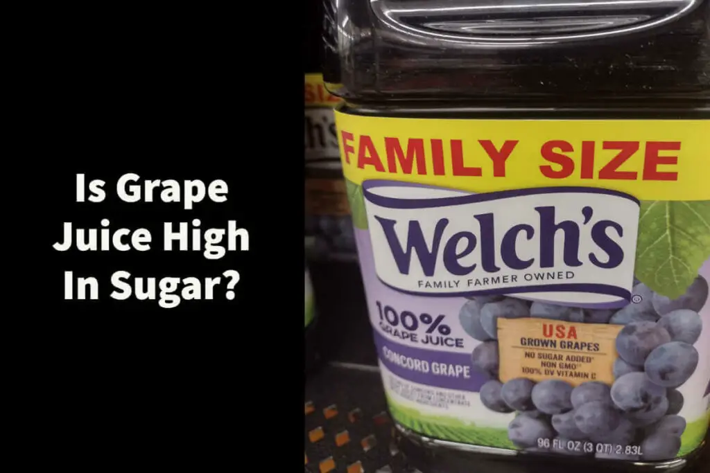 Is Grape Juice High in Sugar
