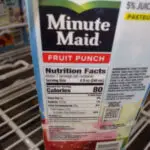 Is Minute Maid high in sugar - Minute Maid Fruit Punch Nutritonal