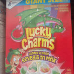 Are Lucky Charms High in Sugar - Lucky Charms Dragon cereal box