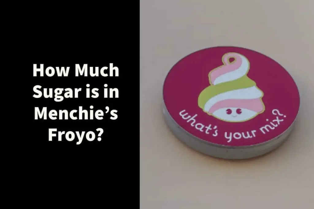 How much sugar is in Menchie's Froyo