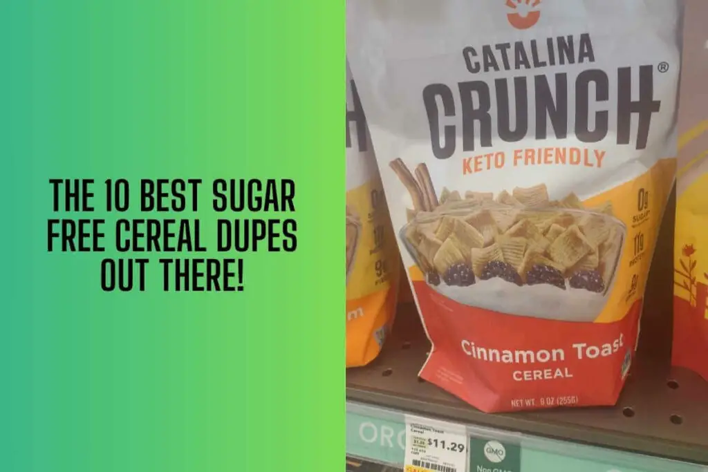 10 Sugar-Free Cereal Dupes